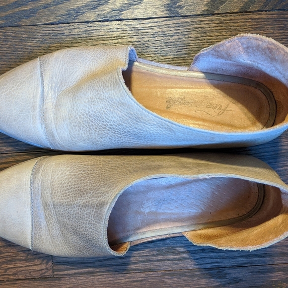 Free People Womens Royale Flats taupe size 39 - Picture 3 of 4